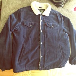 Levi's Classic Corduroy sherpa Trucker Jacket